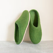 Forest Green | Luxury Organic Merino Wool Slippers
