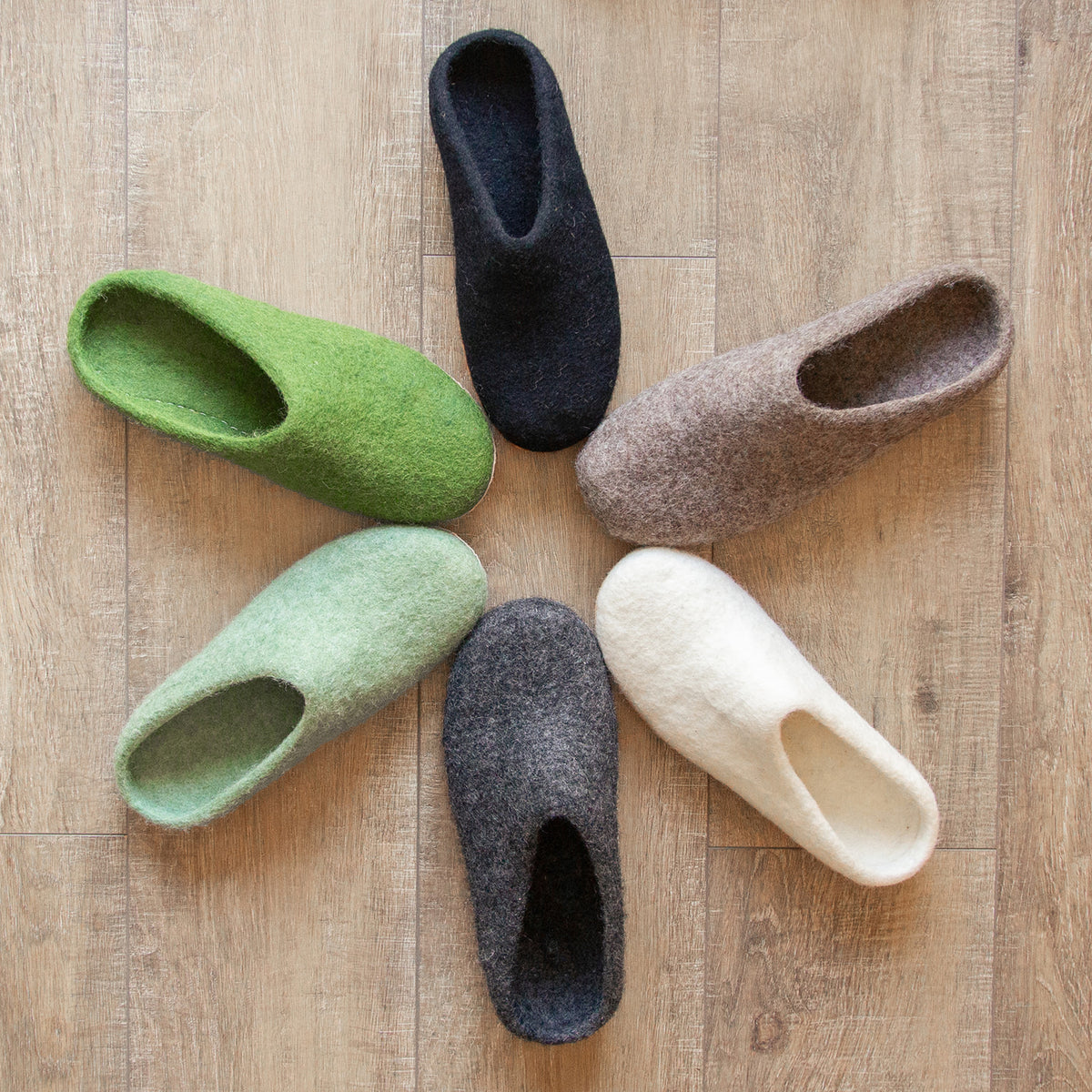 Luxury Organic Merino Wool Slippers | Eco-Friendly Warmth, Non-Slip ...