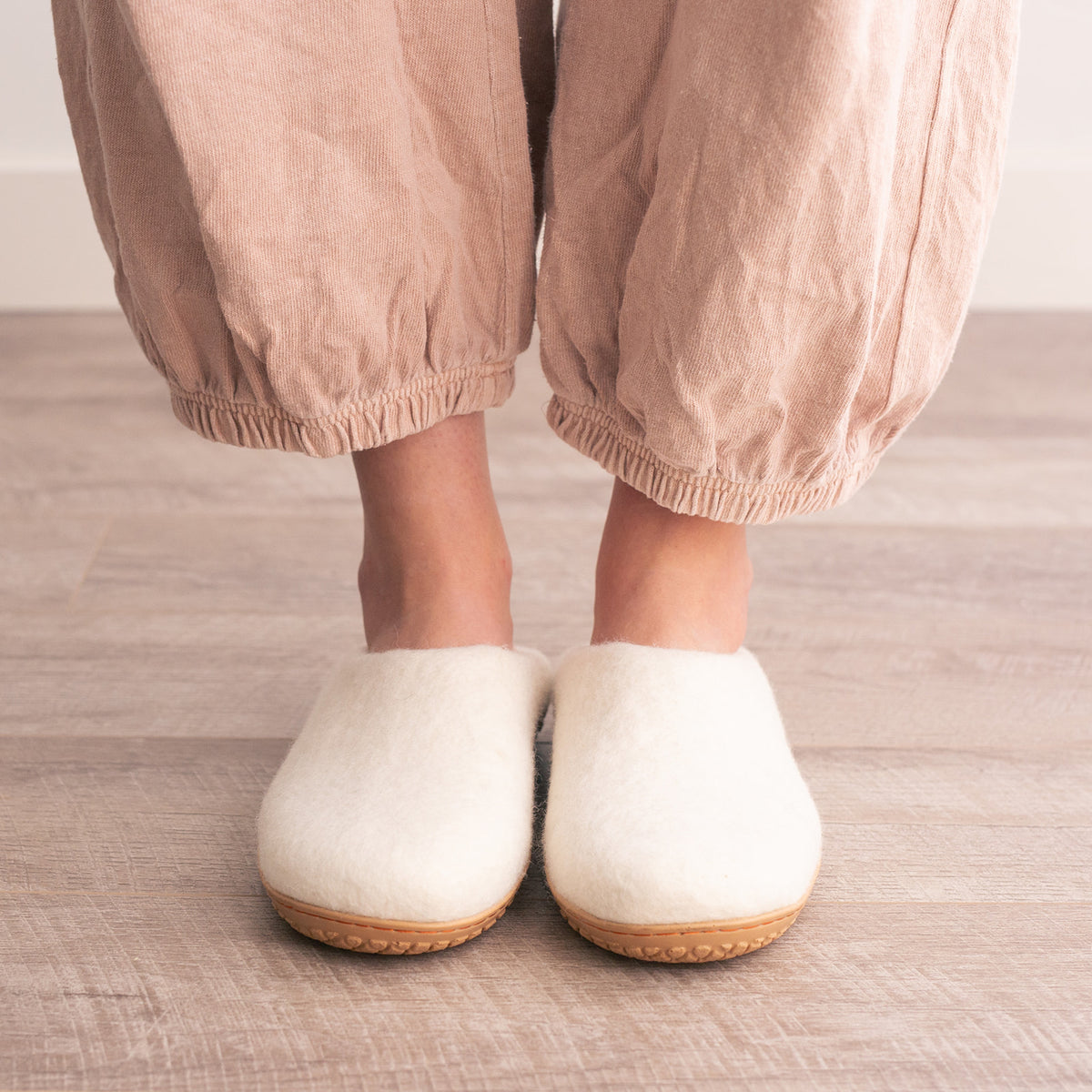 Luxury Organic Merino Wool Slippers | Eco-Friendly Warmth, Non-Slip ...