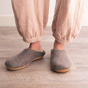 Earth Brown | Luxury Organic Merino Wool Slippers