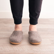 Mens Organic Merino Wool Slippers