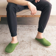 Mens Organic Merino Wool Slippers