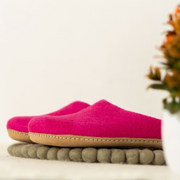 Hot Pink | Luxury Organic Merino Wool Slippers